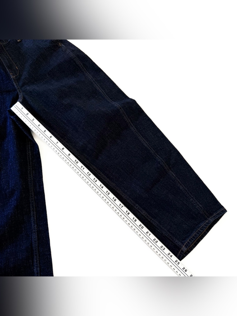 Old Navy Jeans Womens 8 Barrel Leg Dark Wash - Picture 5 of 9